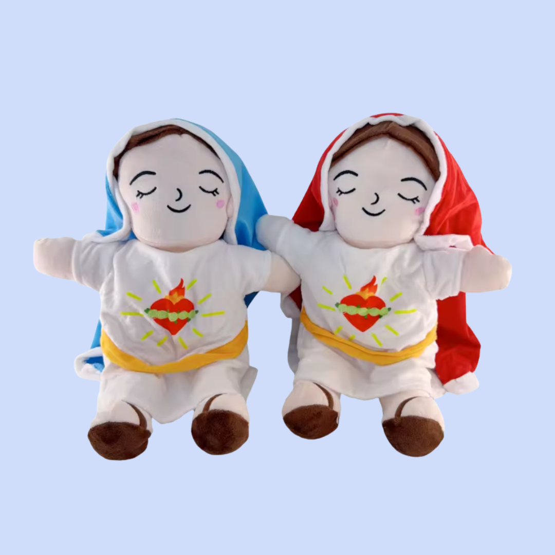 Peluche que respira - Jesús y María